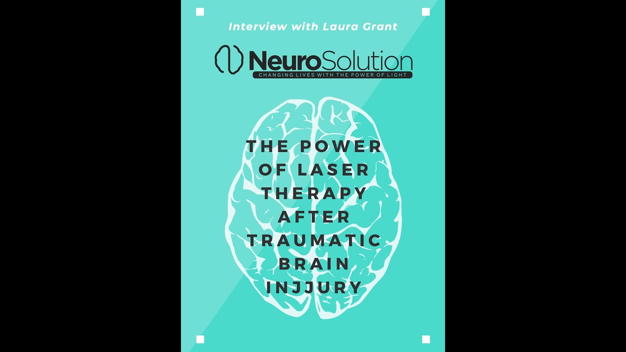 Interview with Laura Grant (@laurabpilates) about using laser therapy on her husband for brain rehab