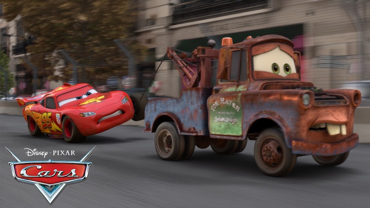 Lightning McQueen and Mater's Great Escape in Cars 2 | Pixar Cars | @disneyjr