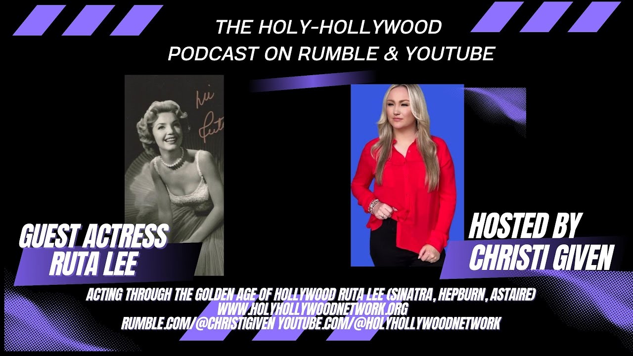 Acting Through the Golden Age of Hollywood Ruta Lee (Sinatra, Hepburn, Astaire) @ChristiGiven