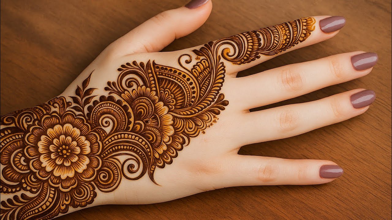 Stunning Arabic Mehndi Designs for Beginners