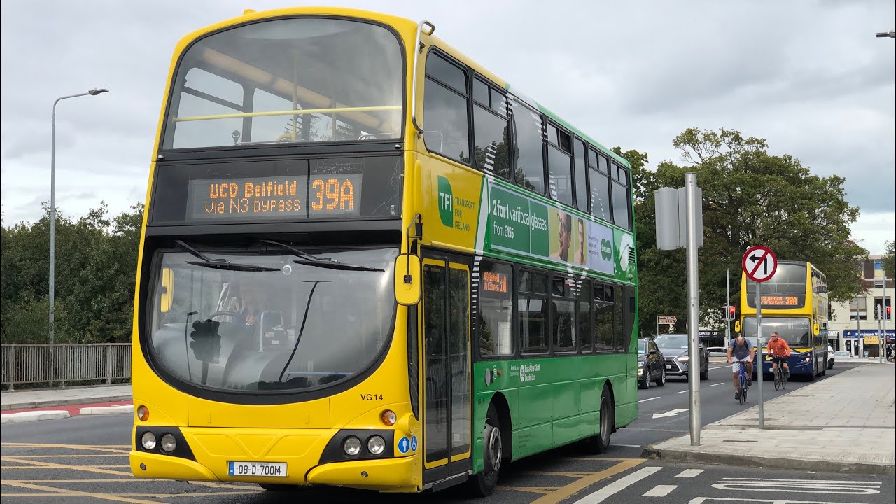Dublin Bus | Wright Gemini 1 Volvo B9TL | VG14 (08-D-70014) | 39A to UCD Belfield - Euro Duty
