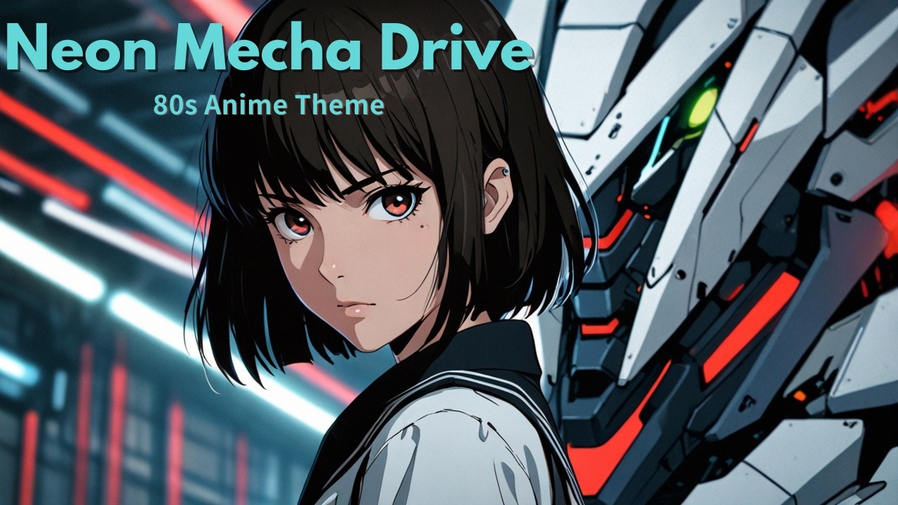 Neon Mecha Drive|80s Anime theme |Symthwave Outrun Retrofuturisum|♦SILICON HEARTBEAT♦