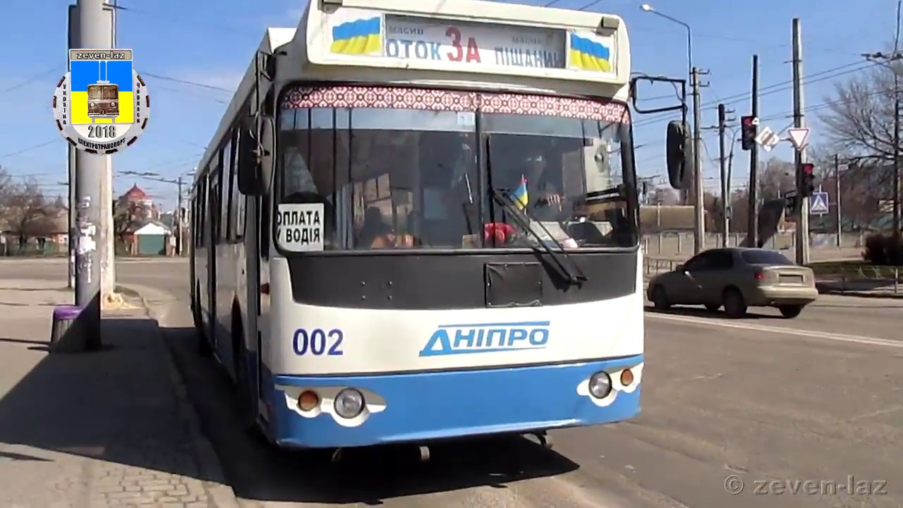 Білоцерківський тролейбус- Дніпро E187 №002 04.04.2018 / Bila Tserkva trolleybus- Dnipro E187 №002