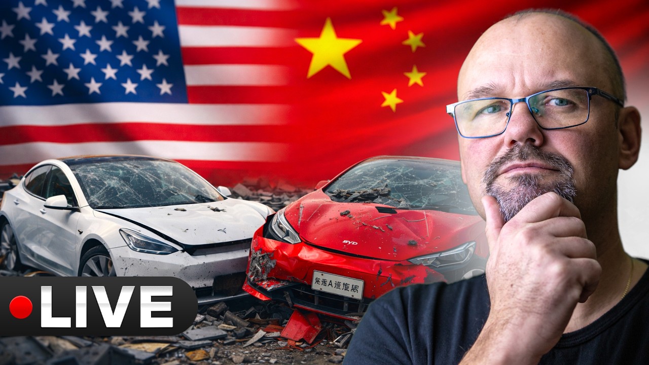 Trh s elektromobily v USA a Číně se hroutí. Kde jsou příčiny? | LIVE