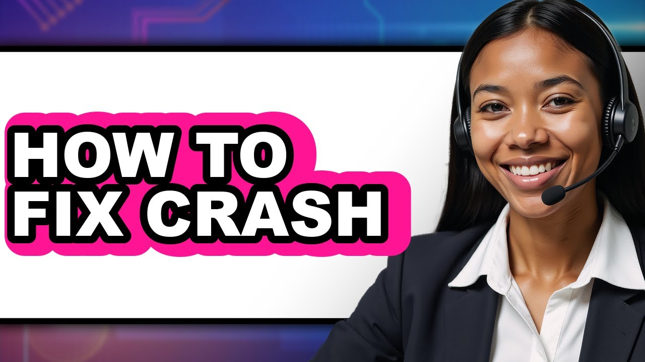 How to Fix Crash (easy Method)