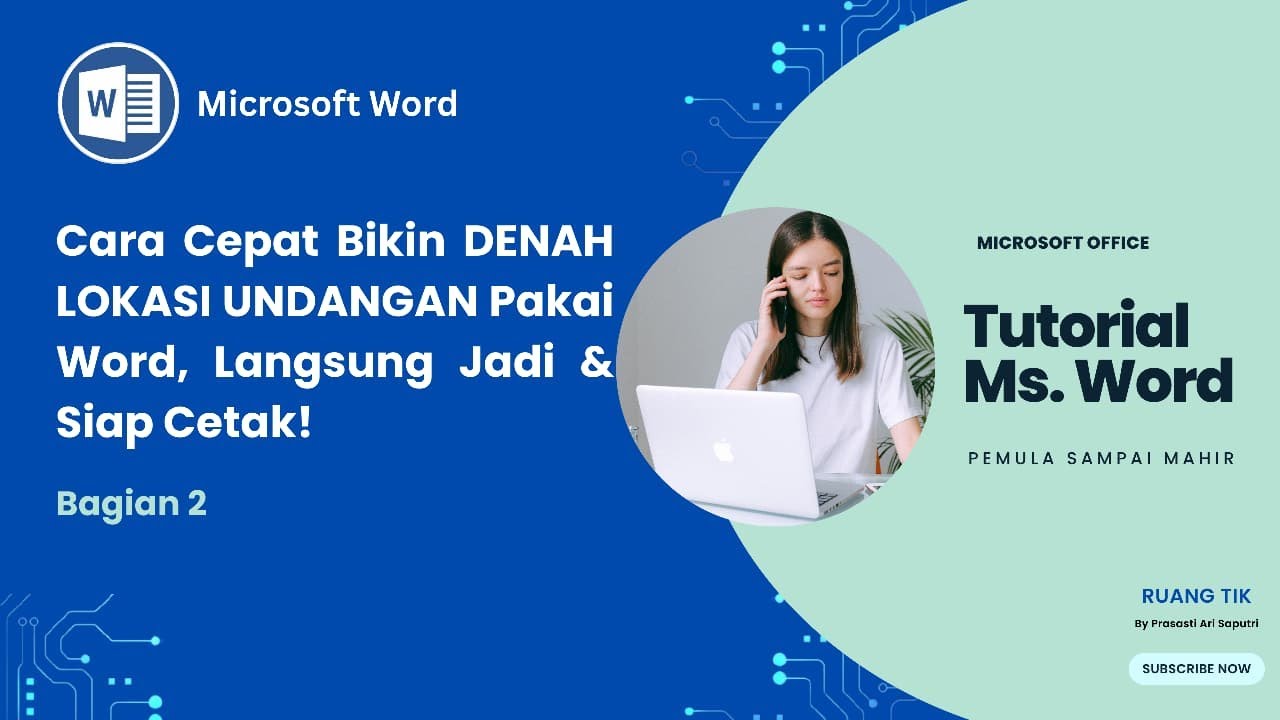 Cara Cepat Bikin Denah Lokasi Undangan Pakai Word, Langsung Jadi dan Siap Cetak!