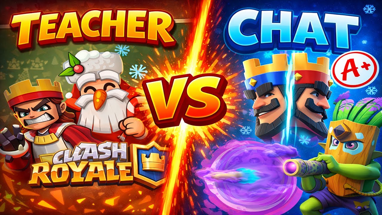LIVE: Can You Beat an Art Teacher? Clash Royale (1v1 & 2v2)