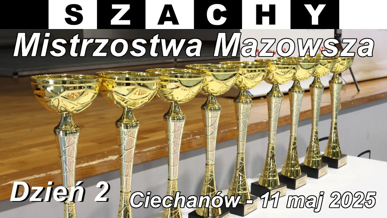 🎯Mistrzostwa Mazowsza Juniorów w Szachach – Ciechanów pełen emocji! ♟️ 2025 -Dzień 2 -Szachy 45