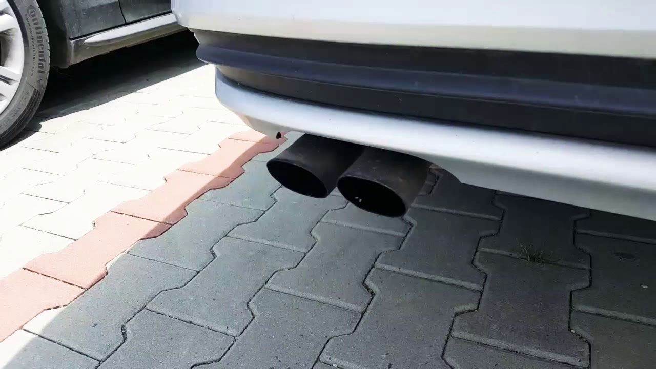 BMW e46 318i stock vs Borla full exhaust system