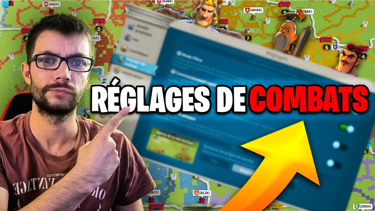 Comment avoir les r&eacute;glages parfait pour l'Open field sur Rise of Kingdoms