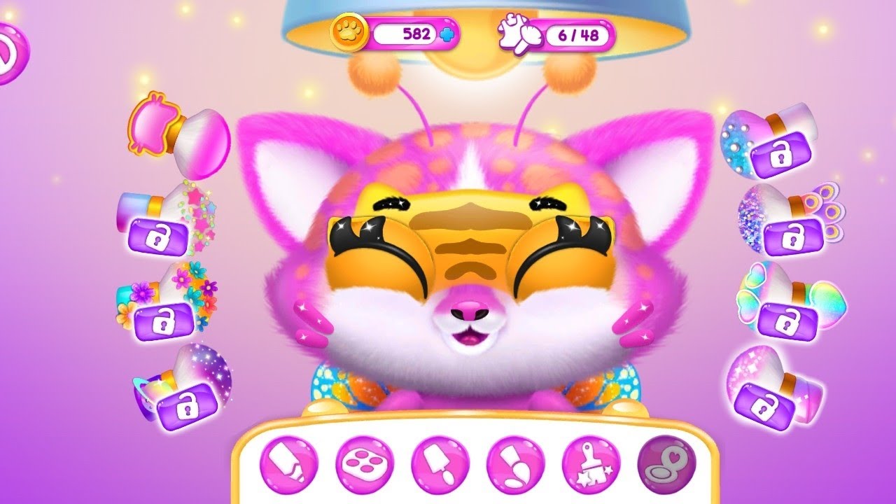 Fluvsies - Soft & Fluffy 💜 official kids 💚 karaoke + song 🌹 Lyrics 💖 TutoTOONS 