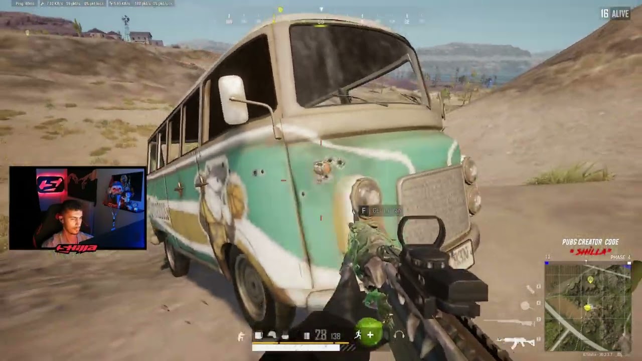 18 KİLL WİN MİRAMARI PARÇALADIM!!| #shilla #pubg