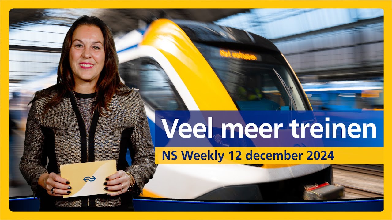 Nieuwe dienstregeling NS: grootste wijziging in jaren | NS Weekly