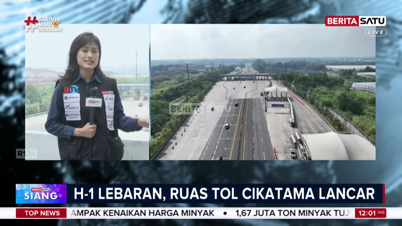 Arus Mudik Mulai Lengang di GT Cikatama, Tol Palikanci, Hingga Pelabuhan Merak #Beritasatu