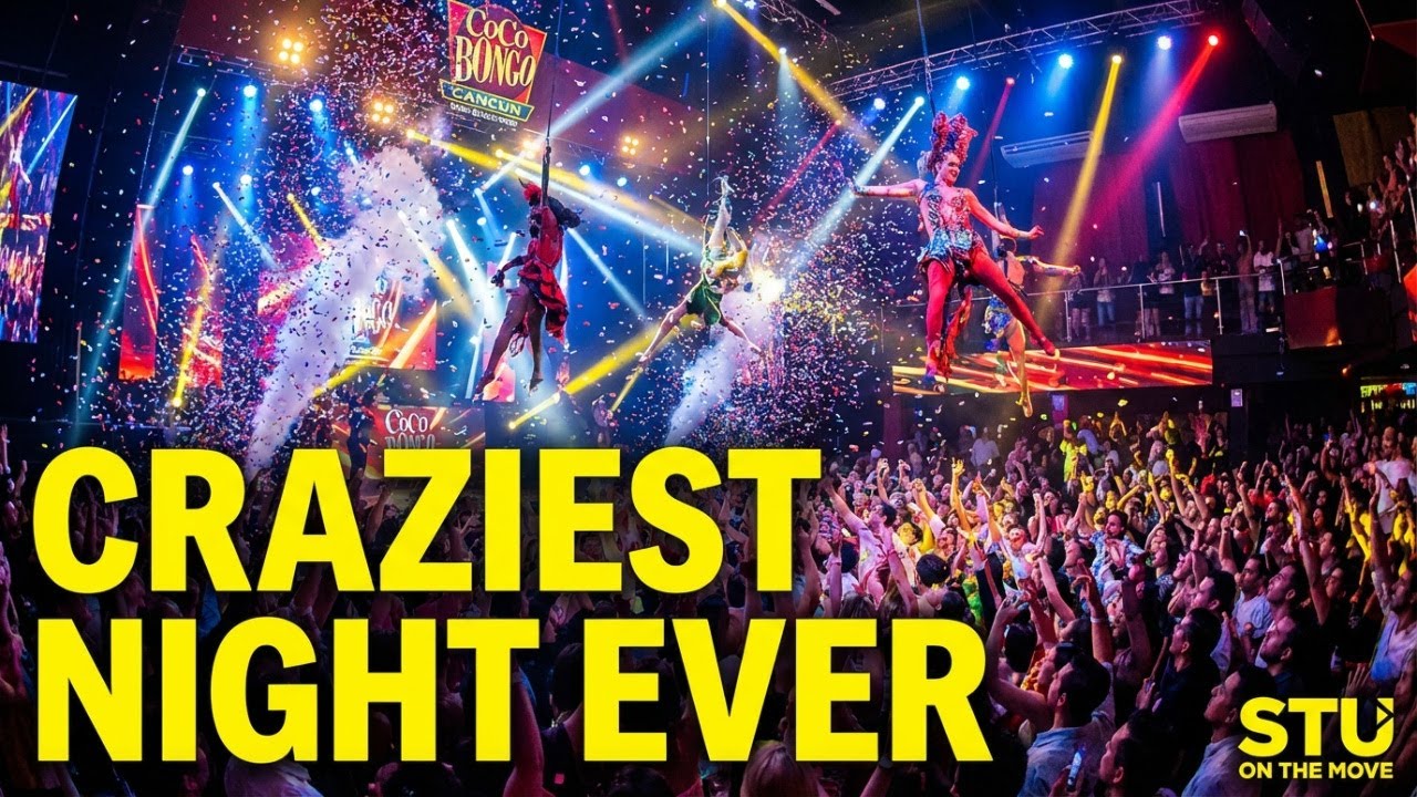 INSIDE Coco Bongo Cancun 🎉🔥 | Craziest Night in Mexico?!