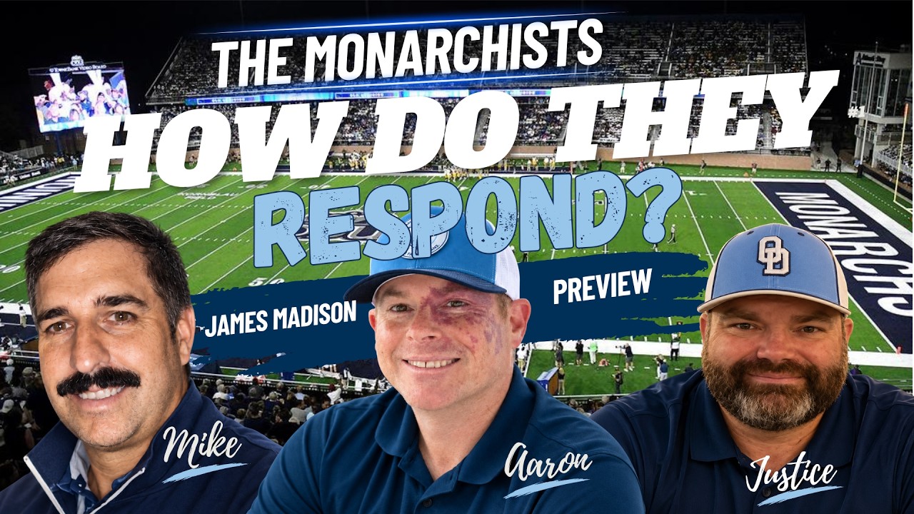 ODU vs JMU: How Do the Monarchs Respond? | ECU Recap + JMU Preview