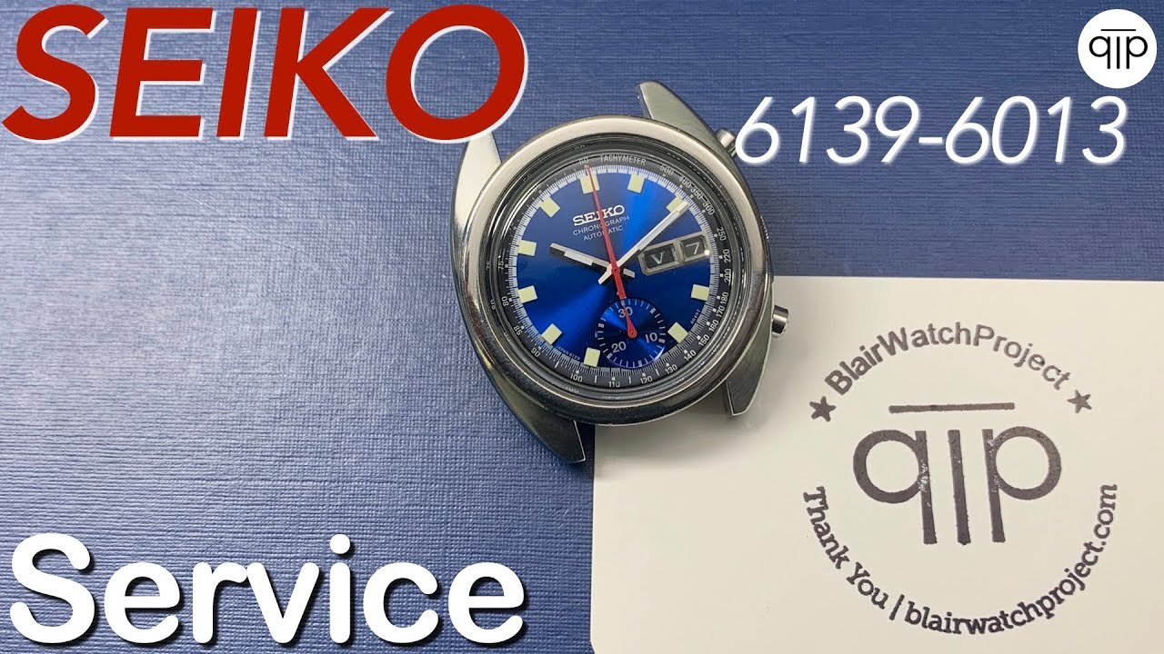 For C.F. -- Seiko 6139-6013 Service and Restoration