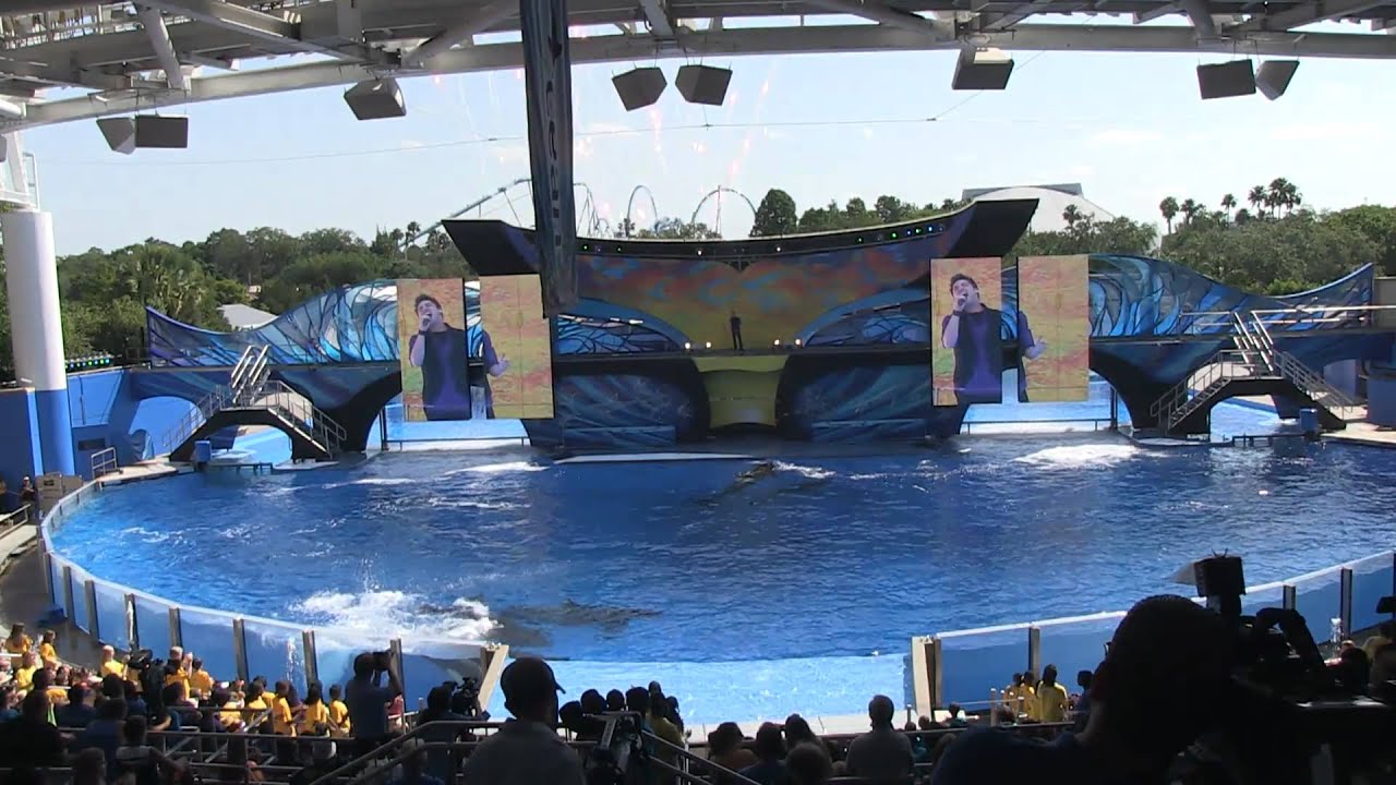 SeaWorld's One Song performed live by Spencer Lee during One Ocean premier