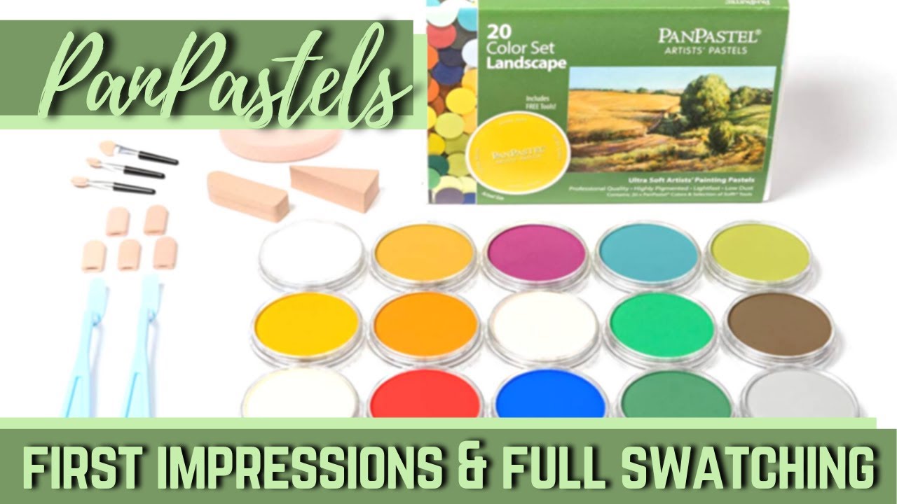 PANPASTEL FIRST IMPRESSIONS & SWATCHING | Happy Mail and A 