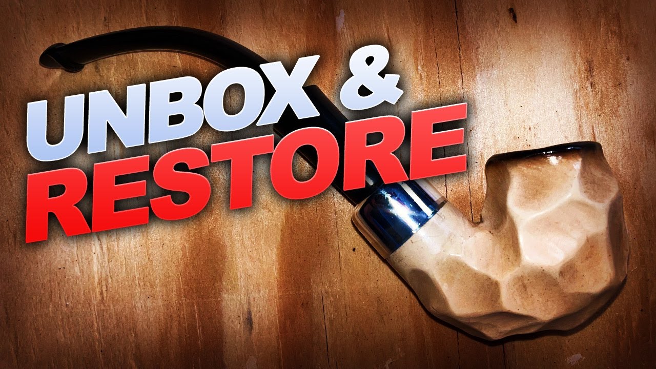 Unboxing and Restoring a Peterson Meerschaum Pipe