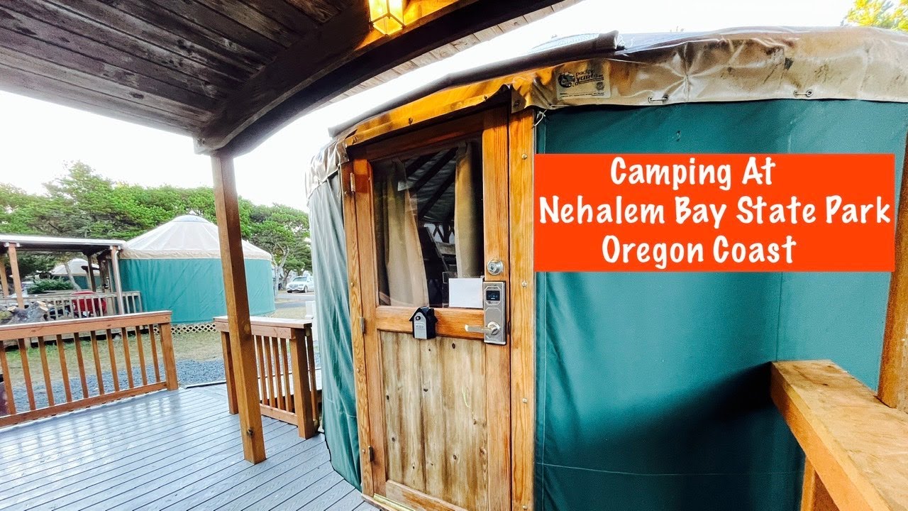 Camping at Nehalem Bay State Park, Oregon Coast