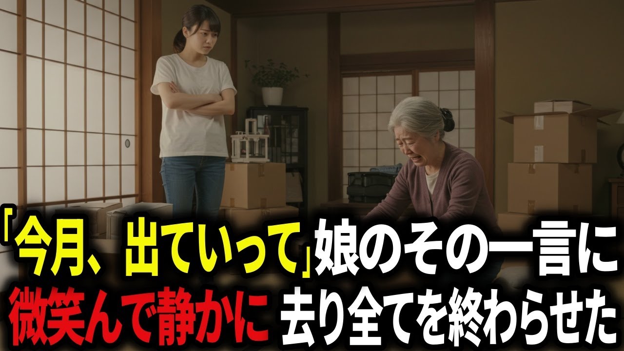 「今月、出ていって」娘のたった一言で数日後、家族が崩壊した