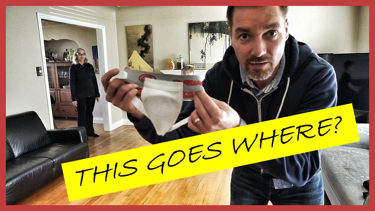 HOW TO PUT ON A JOCK STRAP (FUNNY)