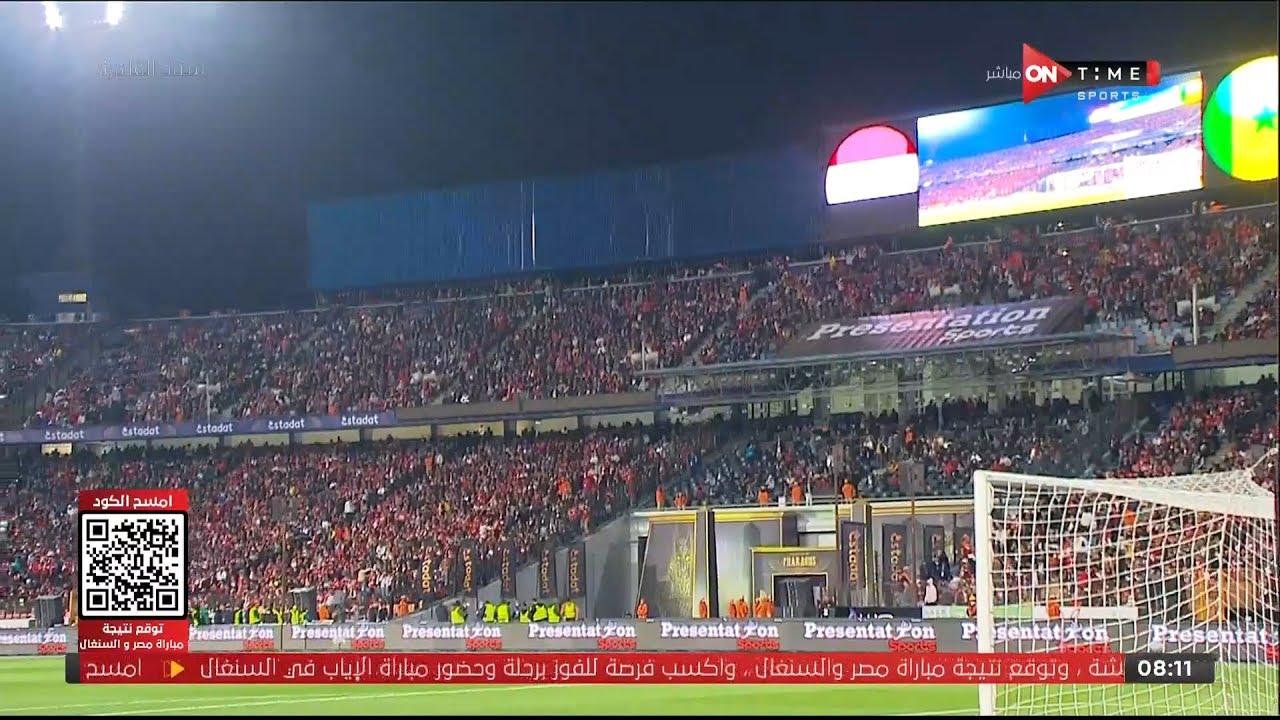 الطريق الى المونديال - سيف زاهر يشعل ستاد القاهرة بـ اسماء تشكيل منتخب مصر لمواجهة السنغال 🇪🇬💥