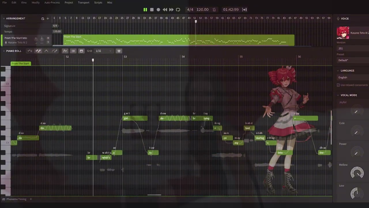 【Kasane Teto SV2】From The Start by Laufey【Synthesizer V2 Cover】