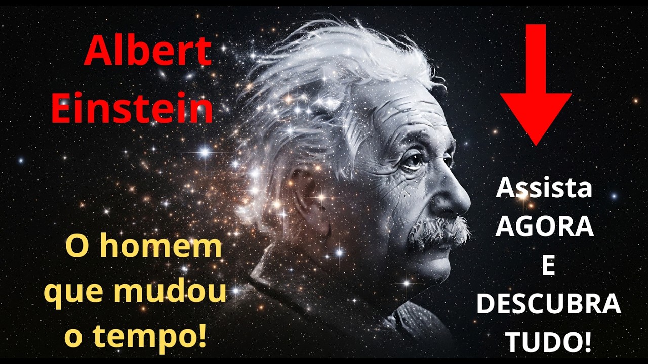 Albert Einstein — O homem que mudou o tempo.