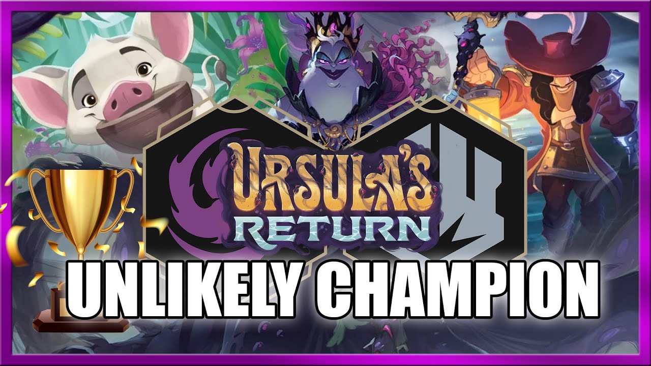 PUA and HOOK WIN Store Champs!! Amethyst Steel Deck Tech and Recap of Lorcana Ursula's Championship