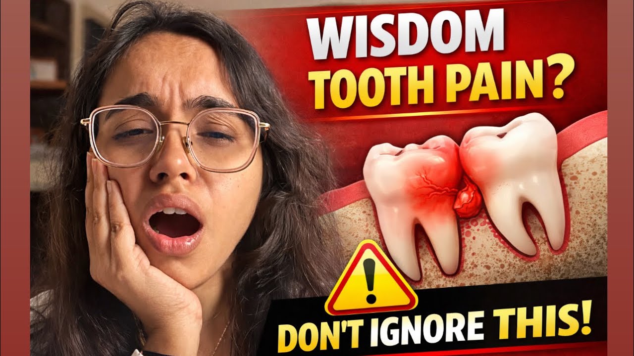 “Why Wisdom Tooth Pain Becomes Severe Suddenly? 😖 (Dentist Explains)” 