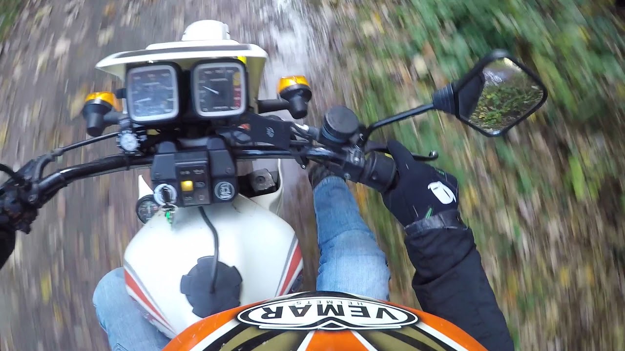 giro in Cagiva Elefant 125