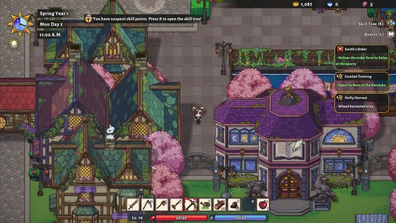 Let's play Sun Haven: Episode 3 - Looting everything #SunHaven #gaming