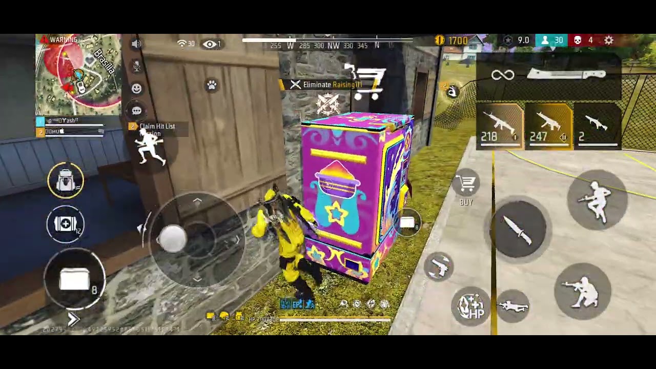 ff mobile gameplay with keyboard and mouse ff pro player free fire game video #freefire 