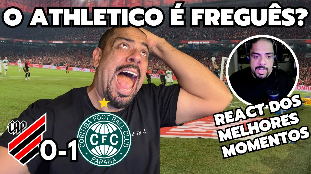 MELHORES MOMENTOS DE ATHLETICO PR 0 x 1 CORITIBA - REAGINDO AOS HIGHLIGHTS DO ATLETIBA