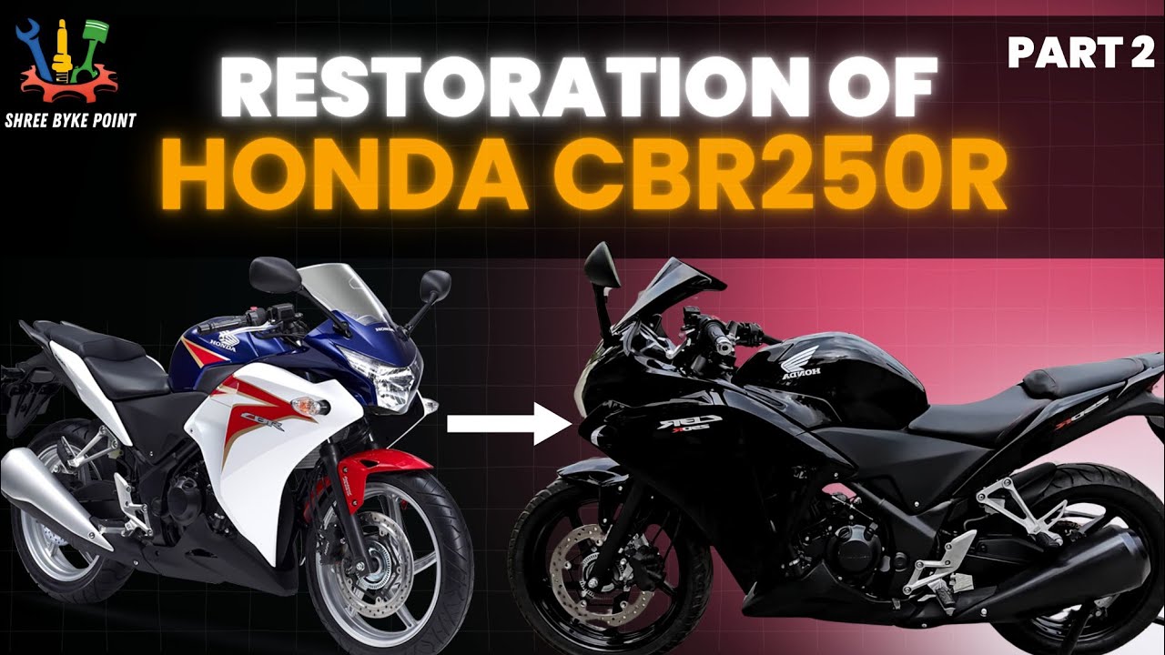 Honda CBR250R Restoration - 2
