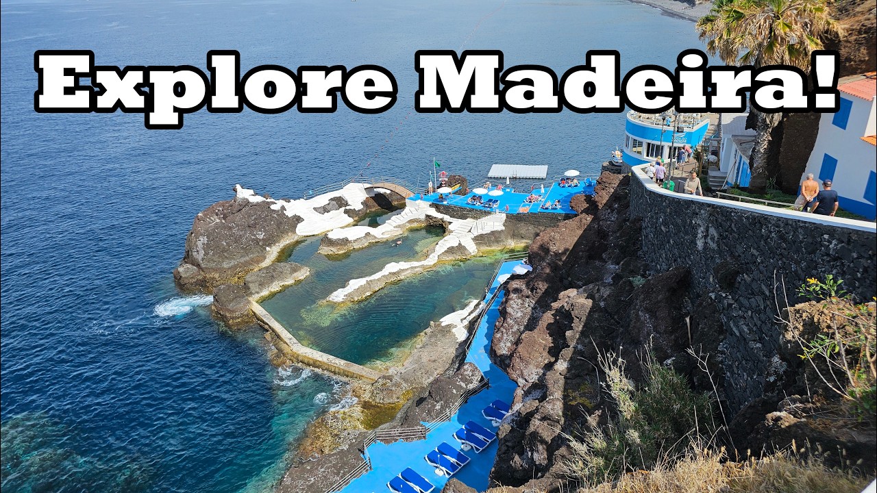 Funchal’s Paradise: Natural Pools & Volcanic Beaches | 4K
