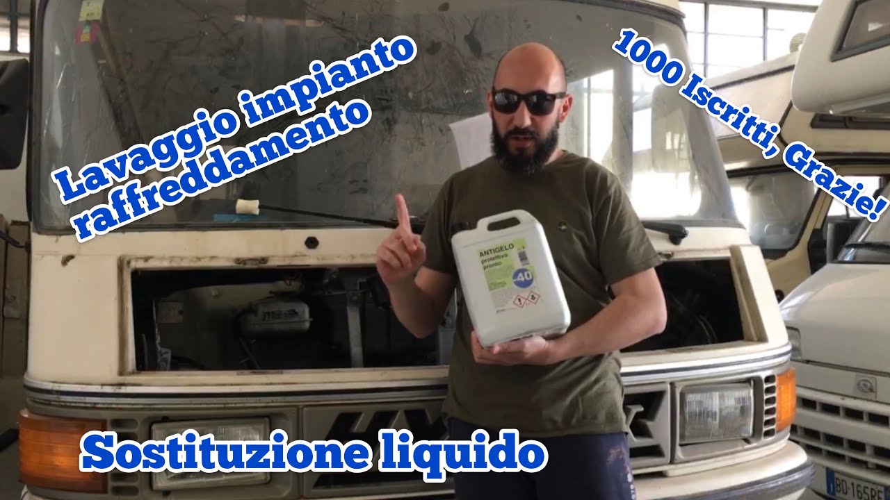 *Lavaggio impianto di raffreddamento e sostituzione del liquido* - Fiat Ducato 2.5 TD del 1992 Ep 8