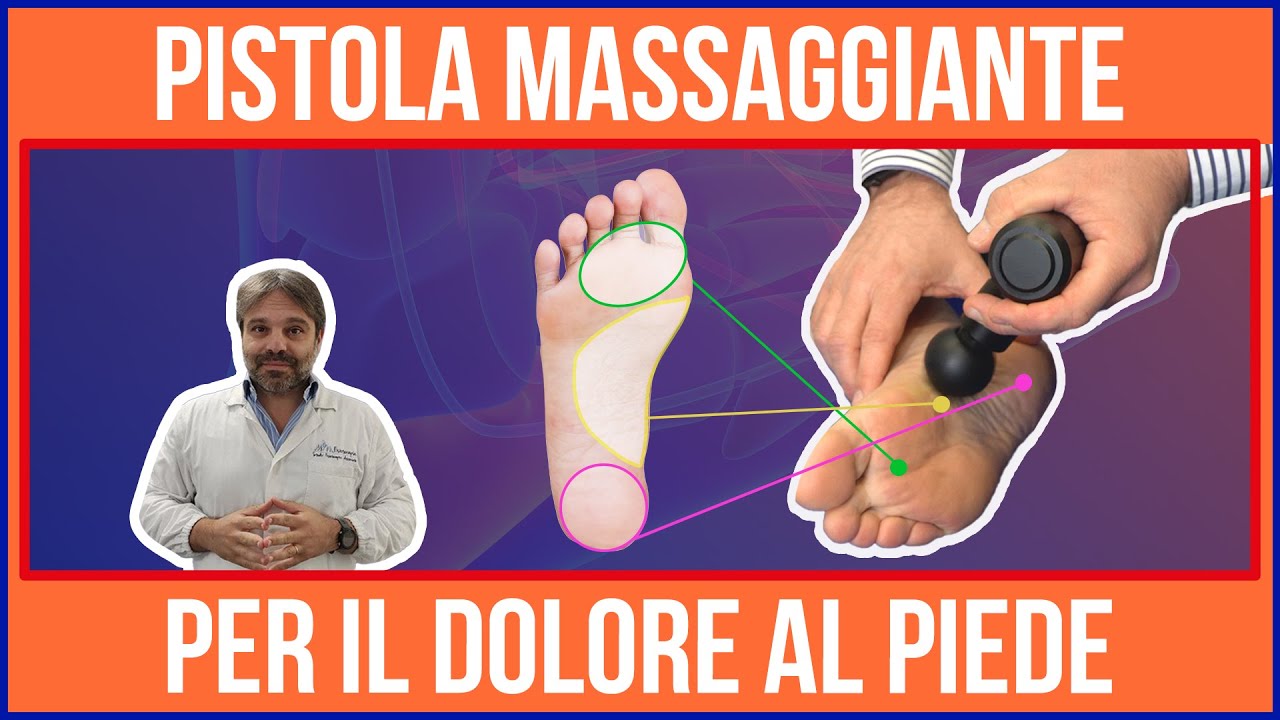 Come USARE una PISTOLA MASSAGGIANTE per dare SOLLIEVO ai PIEDI (& Fascite Plantare)