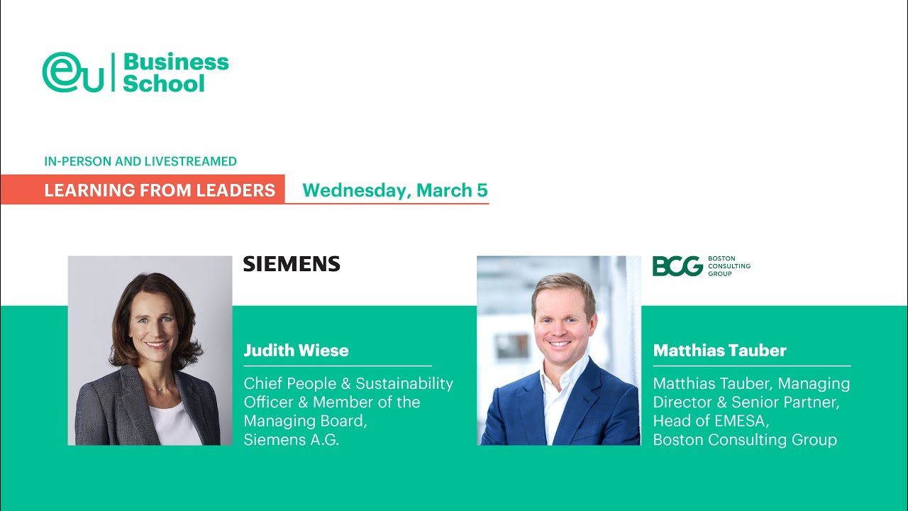 Learning From Leaders | Judith Wiese & Matthias Tauber