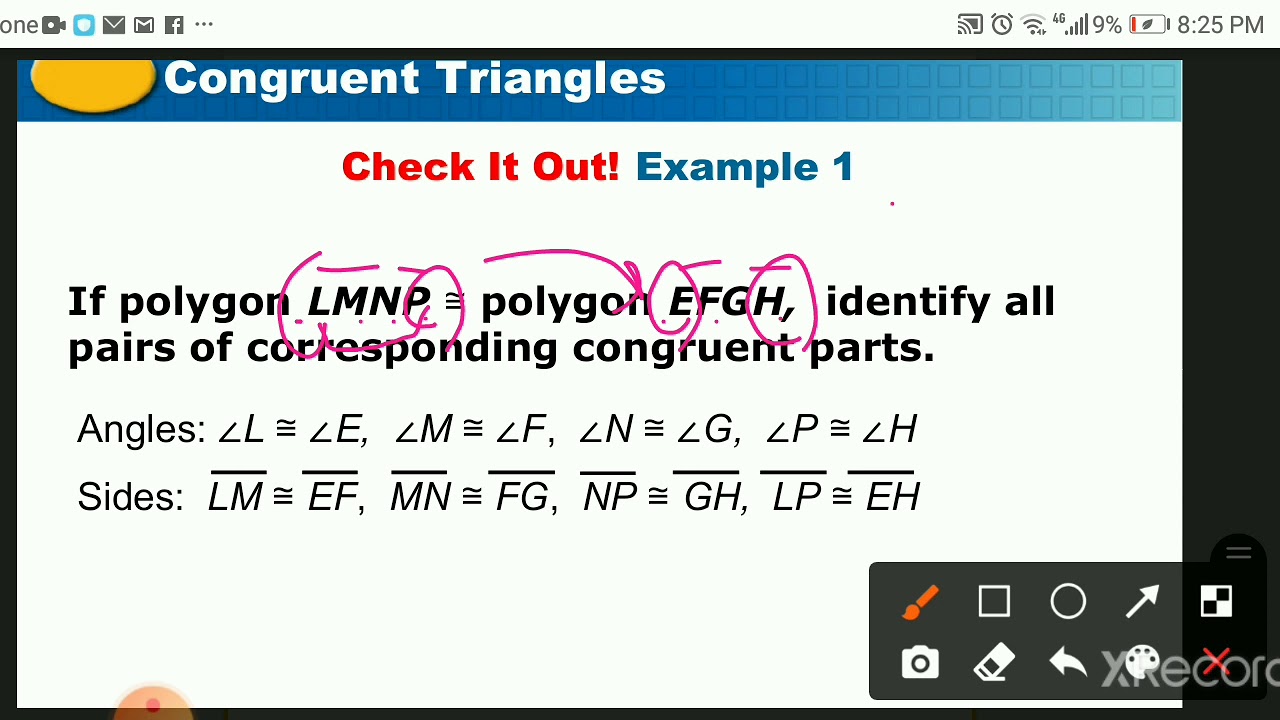 G9 Week 7 Congruent Triangles