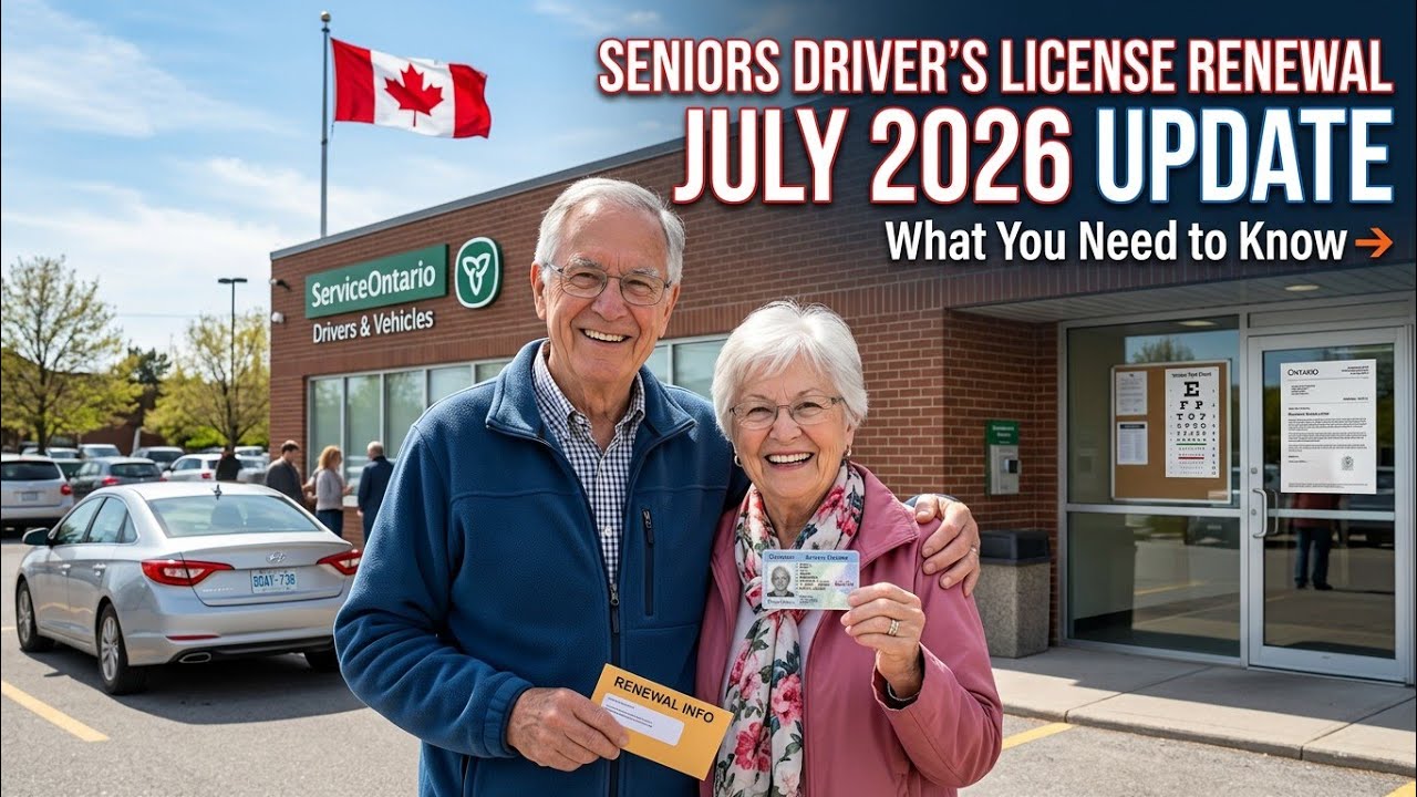 Canada Driver's License Renewal 2026 | What Seniors 65+ Need to Know