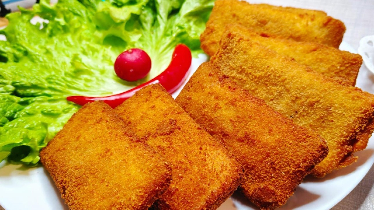 Crispy Vegetable Pockets Bread | No Oven Easy & Delicious
