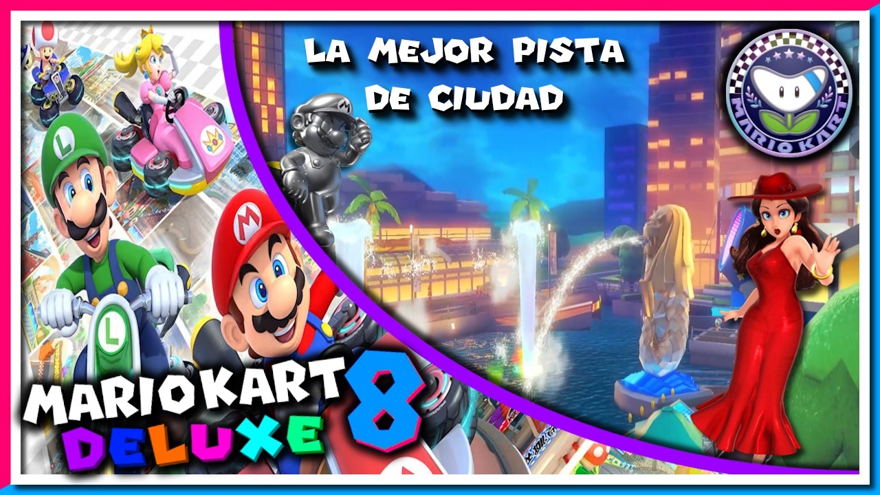 ¡La Deslumbrante Pauline! | 🏎️Mario Kart 8 Deluxe🏍️ | Copa Bumerán