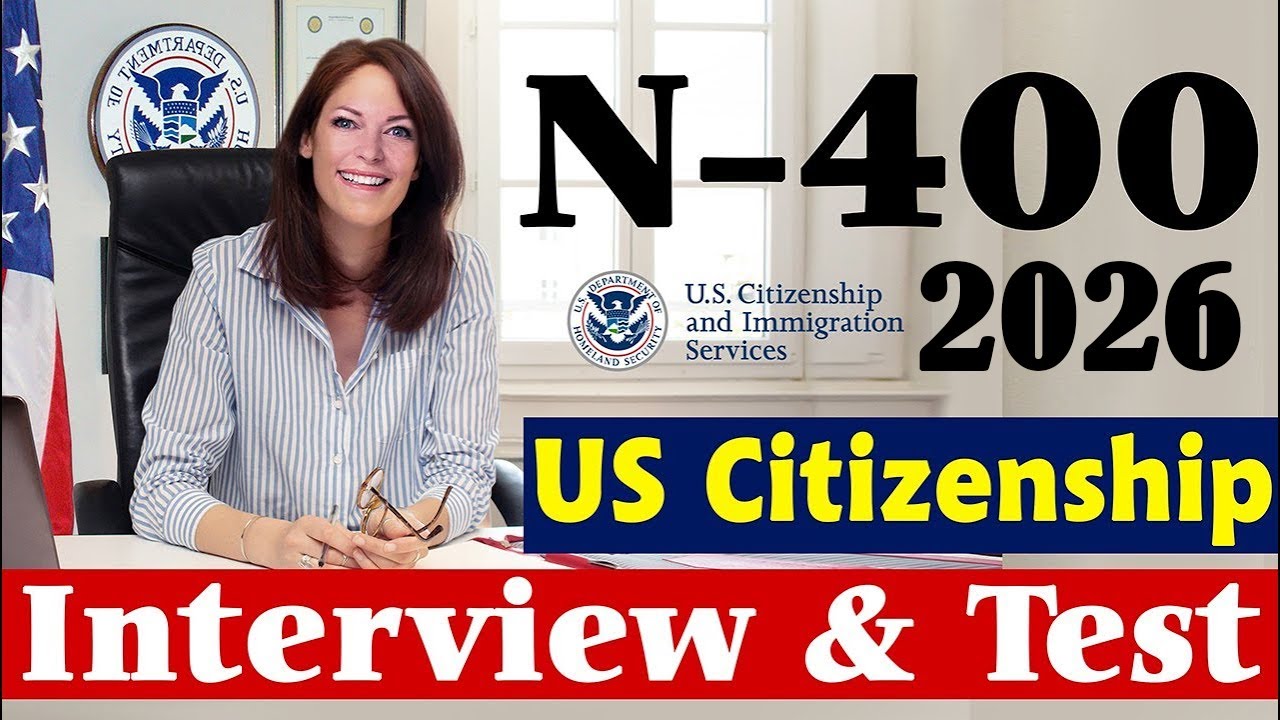 2025 US Citizenship Interview and Test | N-400 Naturalization Interview [2008 Version]