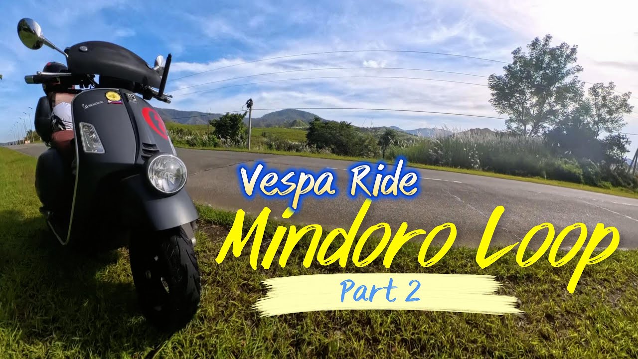 Solo Vespa Ride | Mindoro Loop 2024 in 4K - Part 2