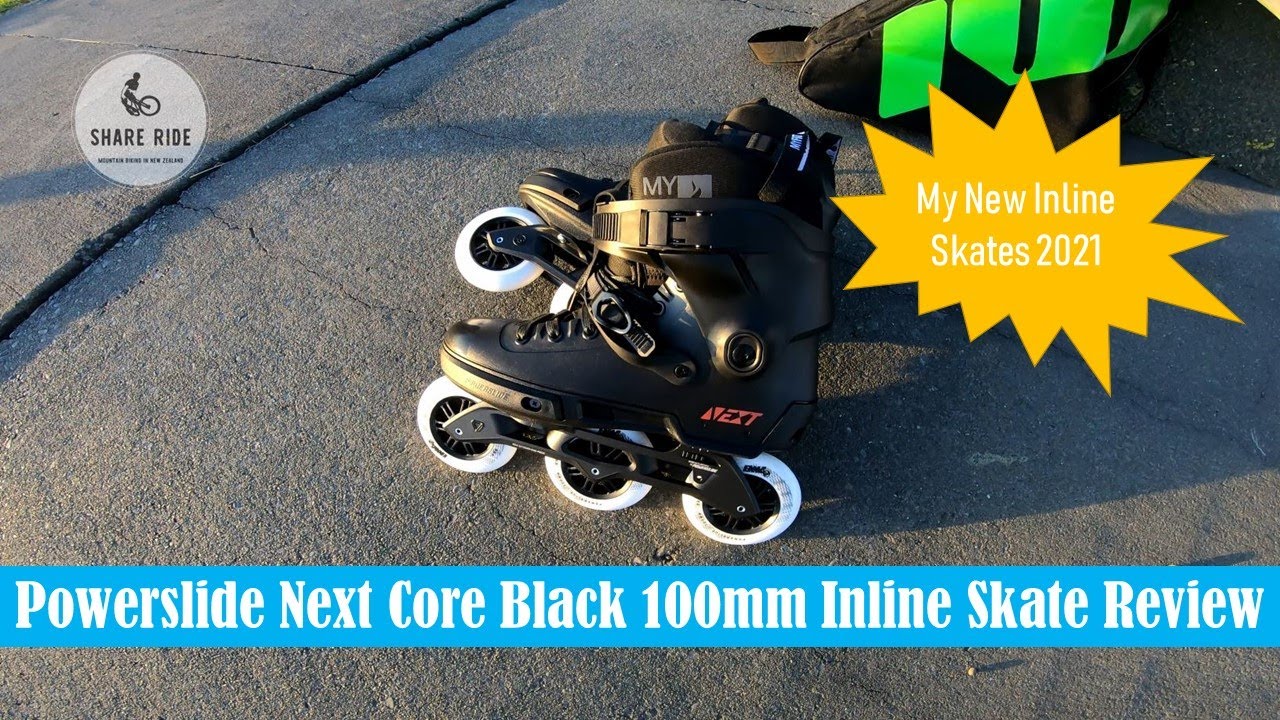 Powerslide Next Core Black 100mm Inline Skates First Impressions