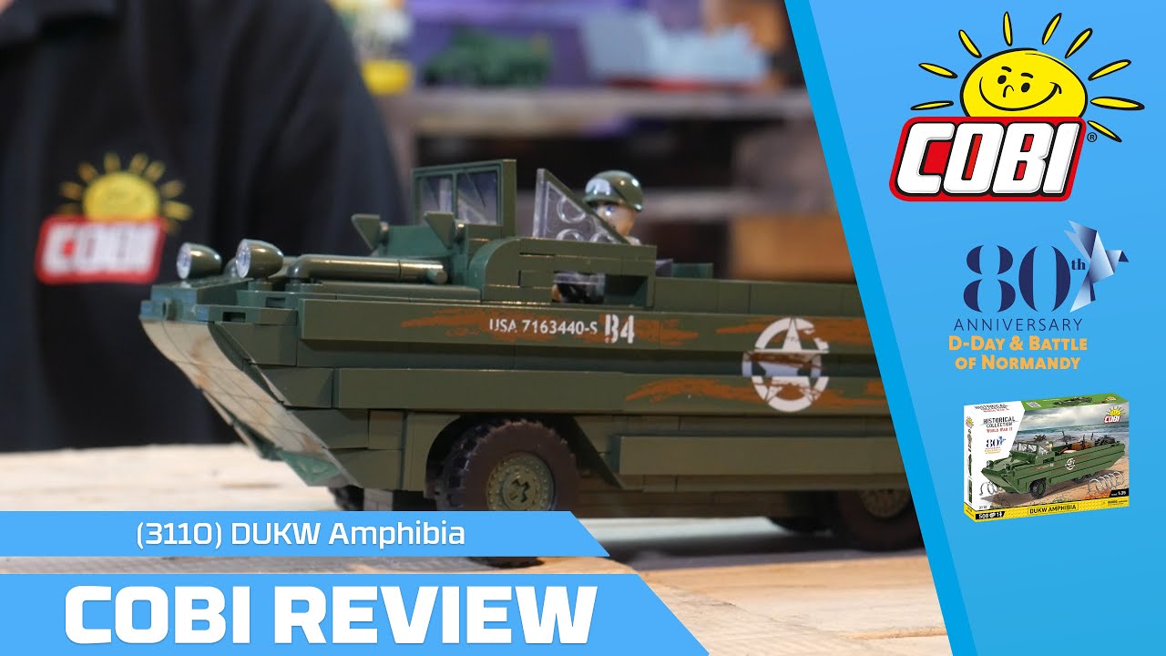 COBI REVIEW - Amphibious transport - DUKW (COBI-3110)