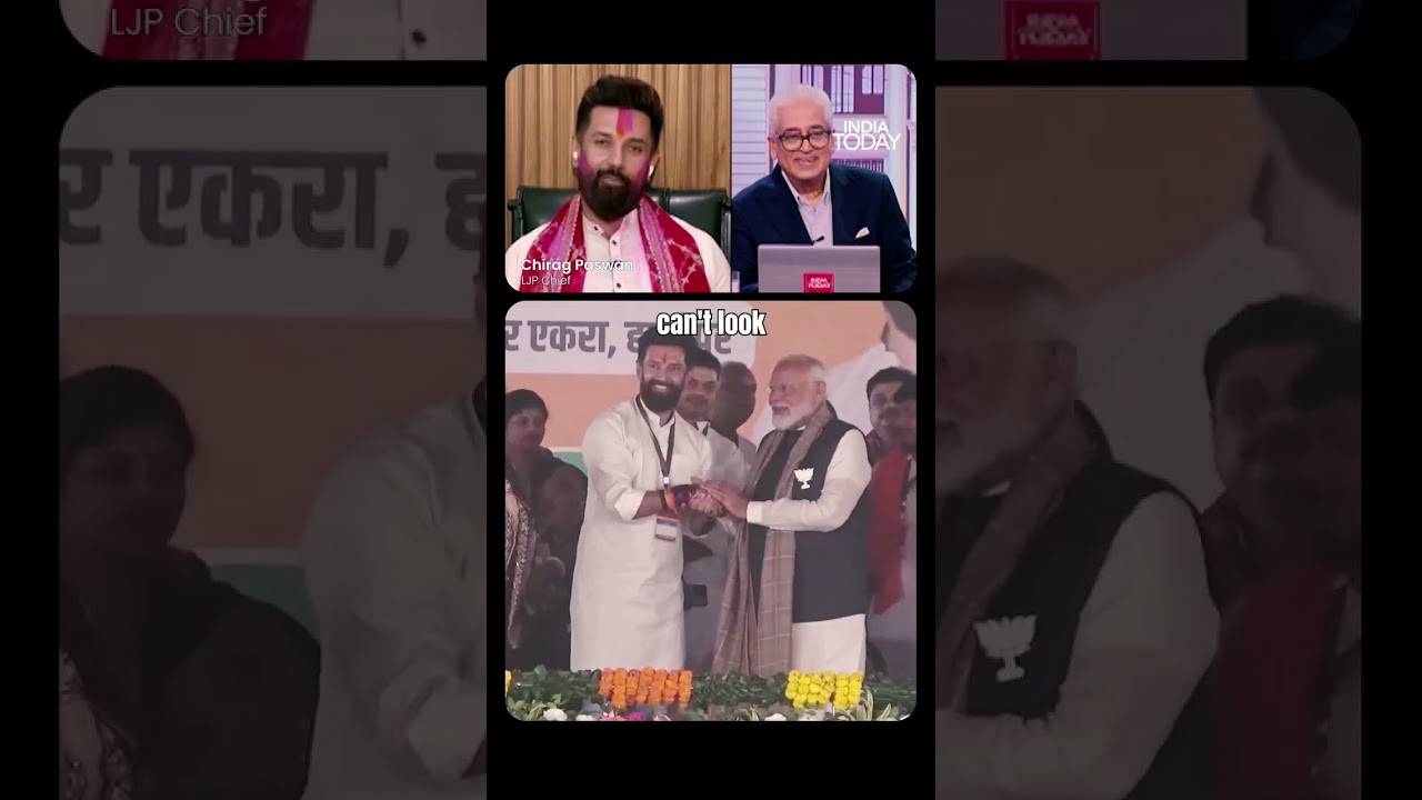 Who&rsquo;s &lsquo;Hanuman&rsquo; Now? Chirag Paswan&rsquo;s Heartfelt Answer on #nitishkumar vs Narendra Modi | India Today
